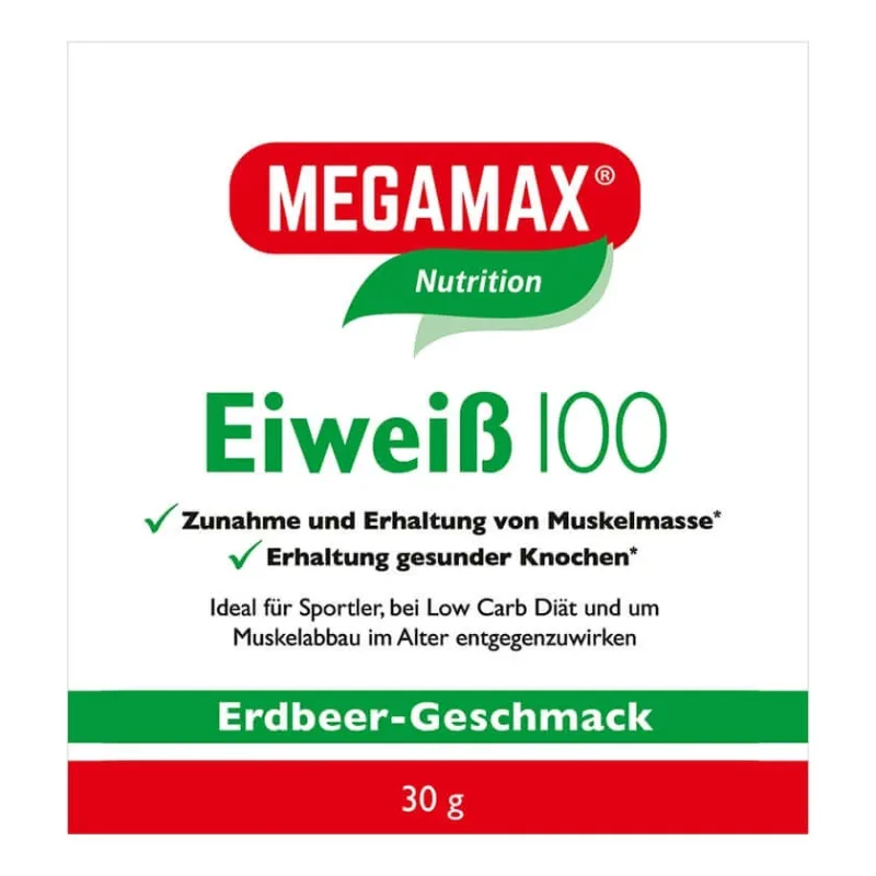 MEGAMAX Proteină 100 CIREȘĂ 30 g — preț și oferte
