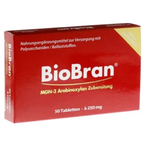 Biobran 250 comprimate 50 buc