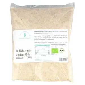 Coji de psyllium organic 99% puritate 400 g — preț și oferte