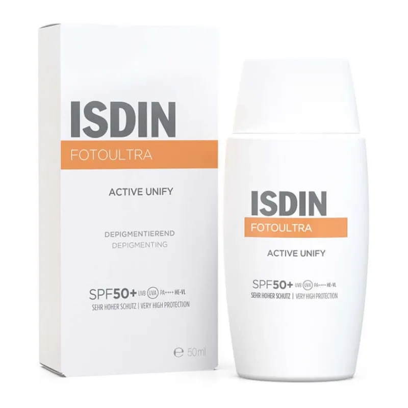 ISDIN FOTOULTRA Active Unify Sun Cream SPF 50+ 50 ml Isdinceutics De — preț și oferte