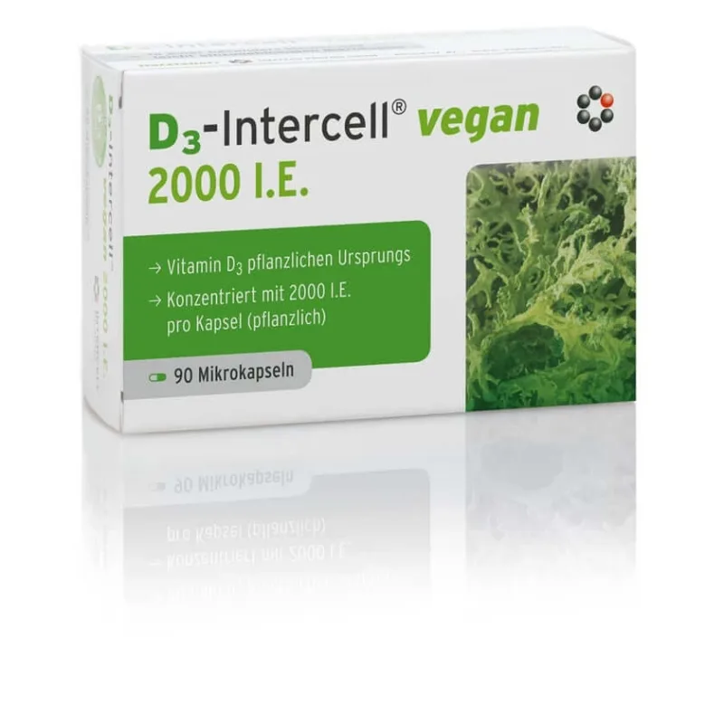 D3-intercell Vegan 2,000 I.U. Capsule 90 Capsule — preț și oferte