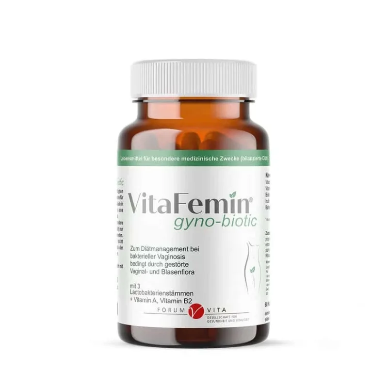 VitaFemin® gyno-biotic vezicii urinare flora cistita 60 buc. — preț și oferte