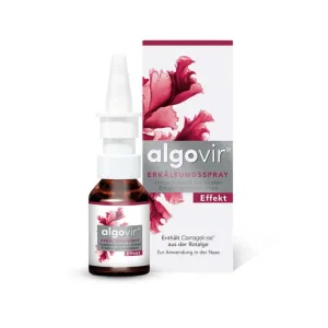 efect algovir: Spray nazal împotriva virușilor răcelii 20 ml
