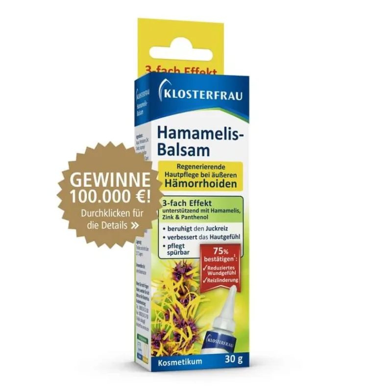Balsam de hamamelis Klosterfrau 30 g — preț și oferte
