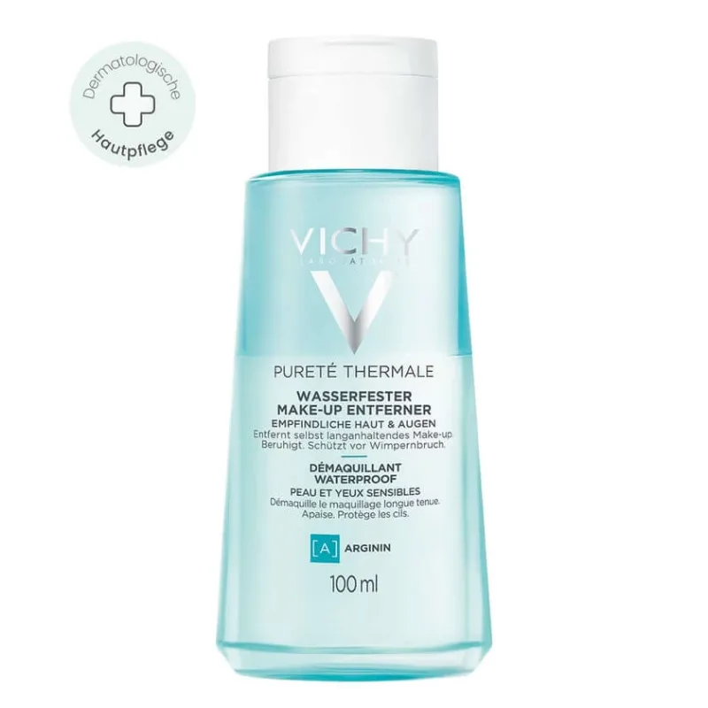 Vichy Pureté Thermale Demachiant pentru ochi rezistent la apă 100 ml — preț și oferte
