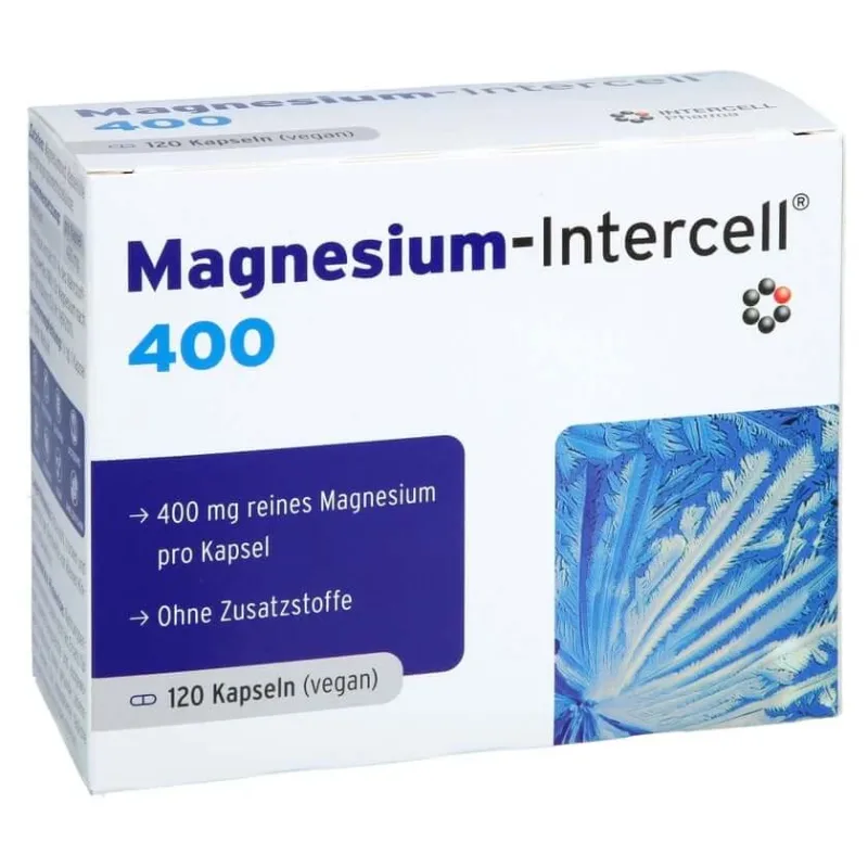 Magneziu-intercell 400 Capsule 120 Capsule — preț și oferte