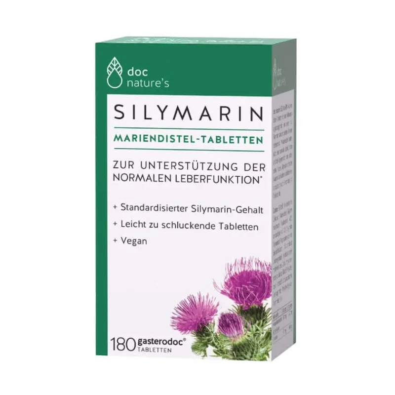 doc nature's SILYMARIN Milk Thistle Tabl. 180 gasterodoc 180 St — preț și oferte