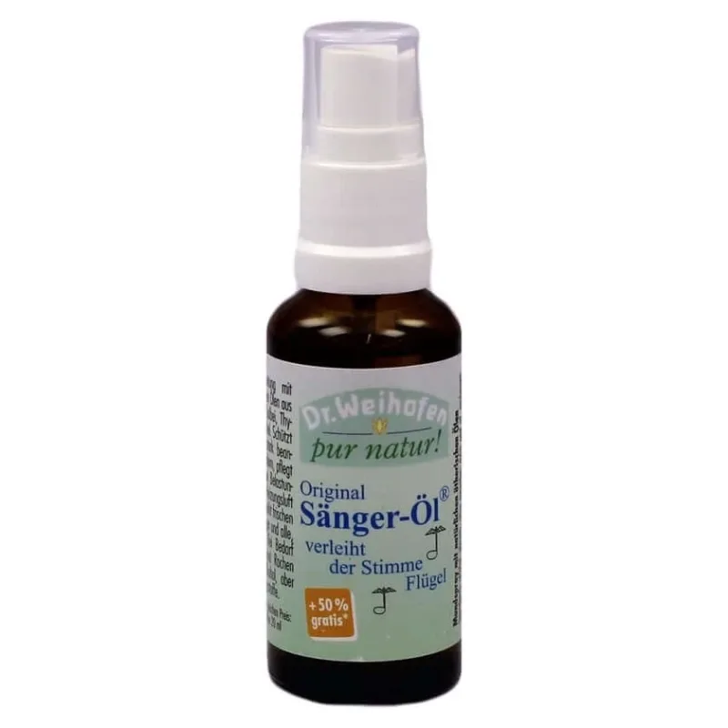 Ulei de cântăreț Dr.weihofen flacon spray natural pur 30 ml — preț și oferte