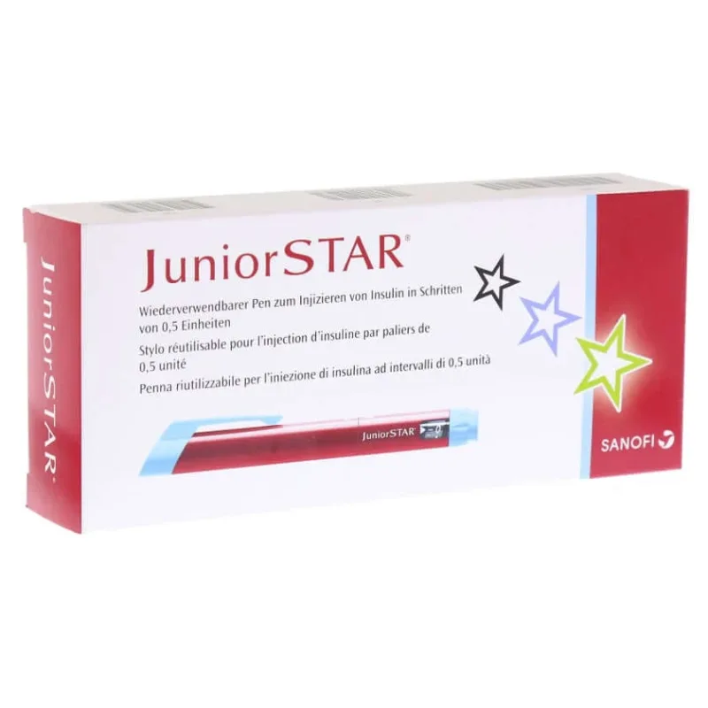Dispozitiv de injectare Juniorstar roșu 1 buc — preț și oferte