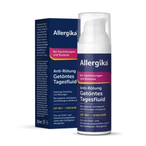 Allergika Anti-Redness Fluid de zi colorat SPF 50+ 30 ml