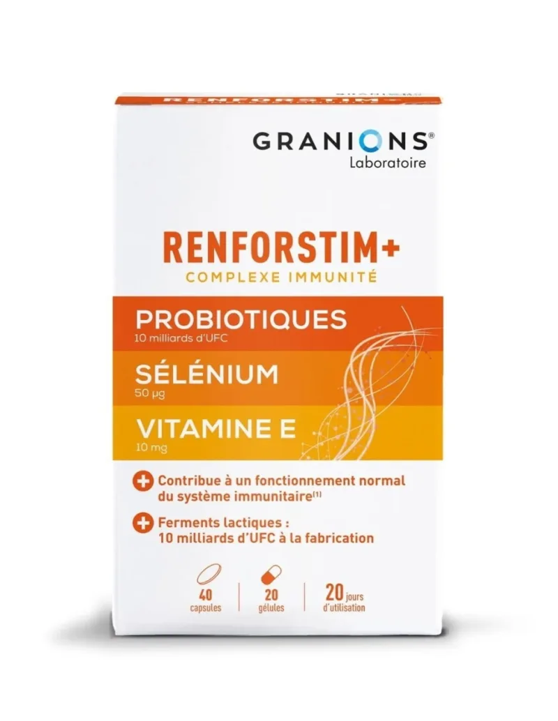 LGN Renforstim Probiotic, 40 capsule moi + 20 capsule tari, Granions — preț și oferte