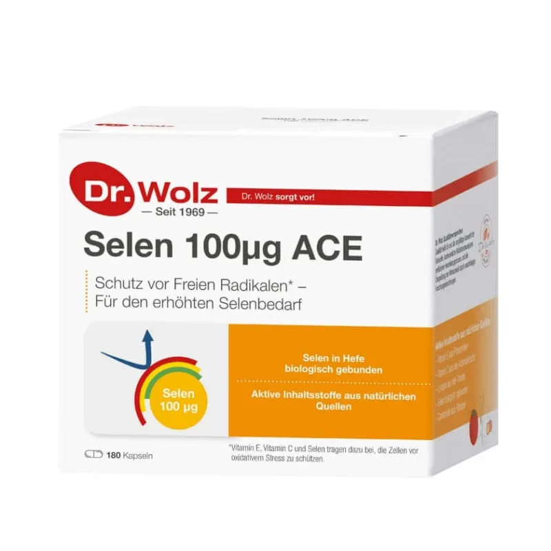 Seleniu ACE 100 µg 180 zile 180 buc — preț și oferte