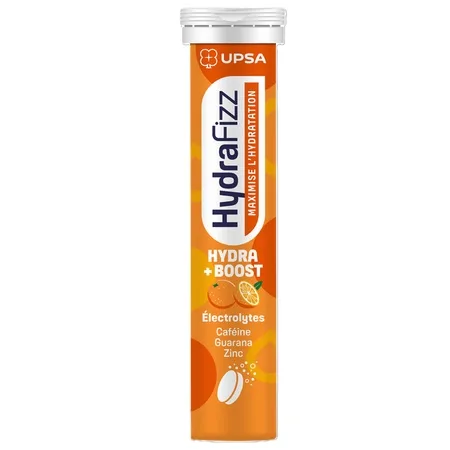 Electroliți cu aromă de portocale Hydra Boost Hydrafizz, 16 comprimate efervescente, UPSA — preț și oferte