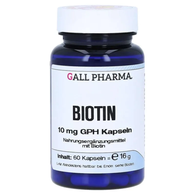 Biotină 10 mg GPH Capsule 60 Capsule — preț și oferte