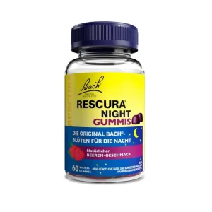 Bach RESCURA Night Gummies Berry 60 St