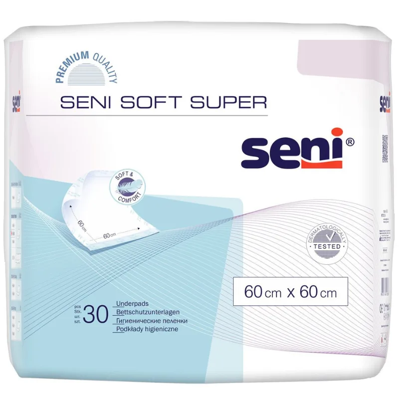 Protectie pentru pat SENI Soft Bed Pads 60cm x 60cm, TZMO | 30 bucati TZMO SA — preț și oferte