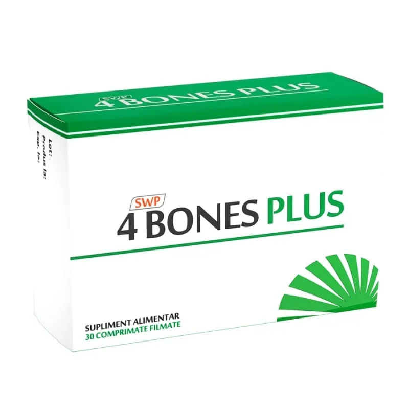 4 Bones Plus, Sun Wave Pharma | 30 comprimate — preț și oferte