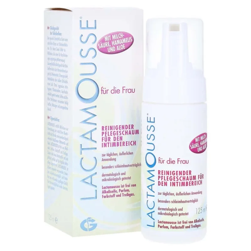 Spumă de îngrijire intimă Lactamousse 125 ml — preț și oferte