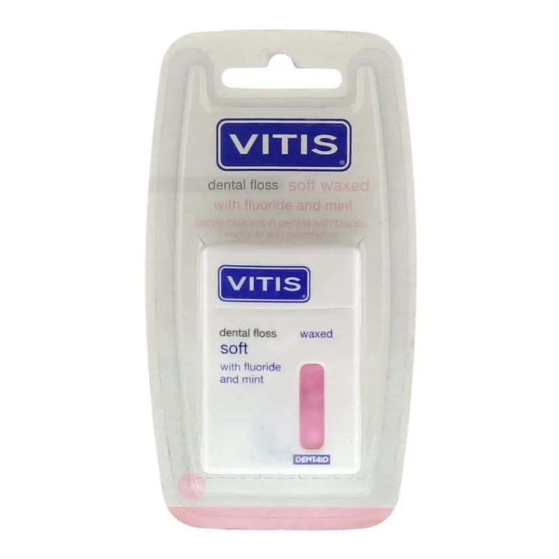VITIS ață dentară cerată cu fluor și mentă 1 buc — preț și oferte
