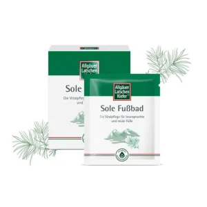 Allgäu Mountain Pine Sole Foot Bath 10X10 g