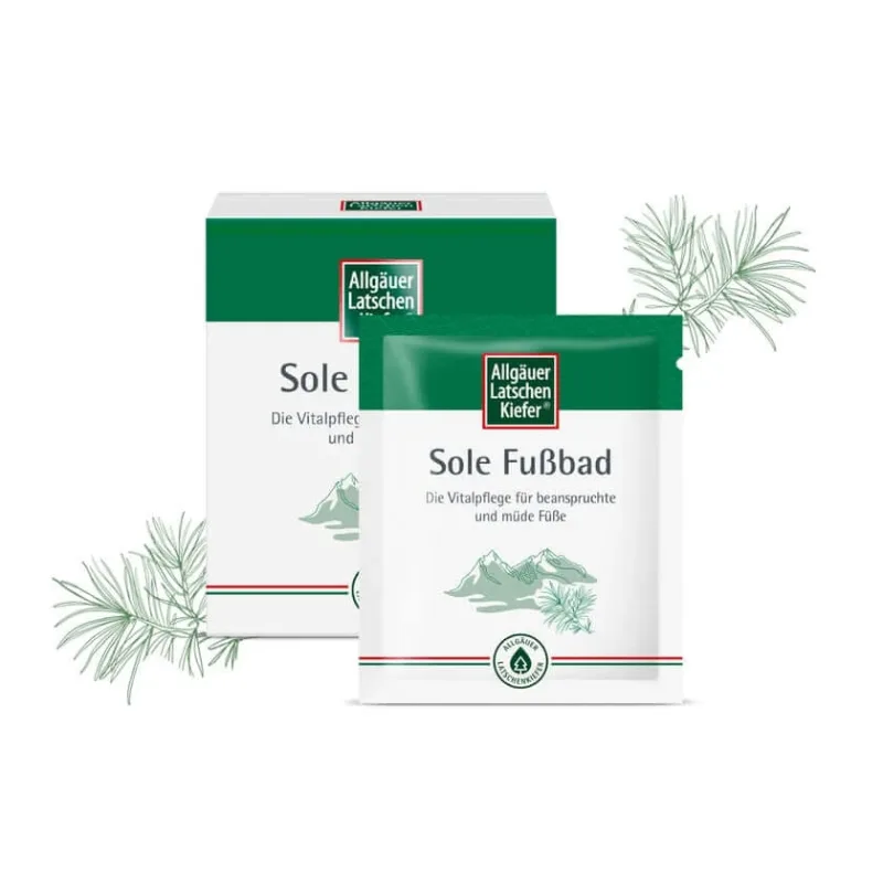 Allgäu Mountain Pine Sole Foot Bath 10X10 g — preț și oferte