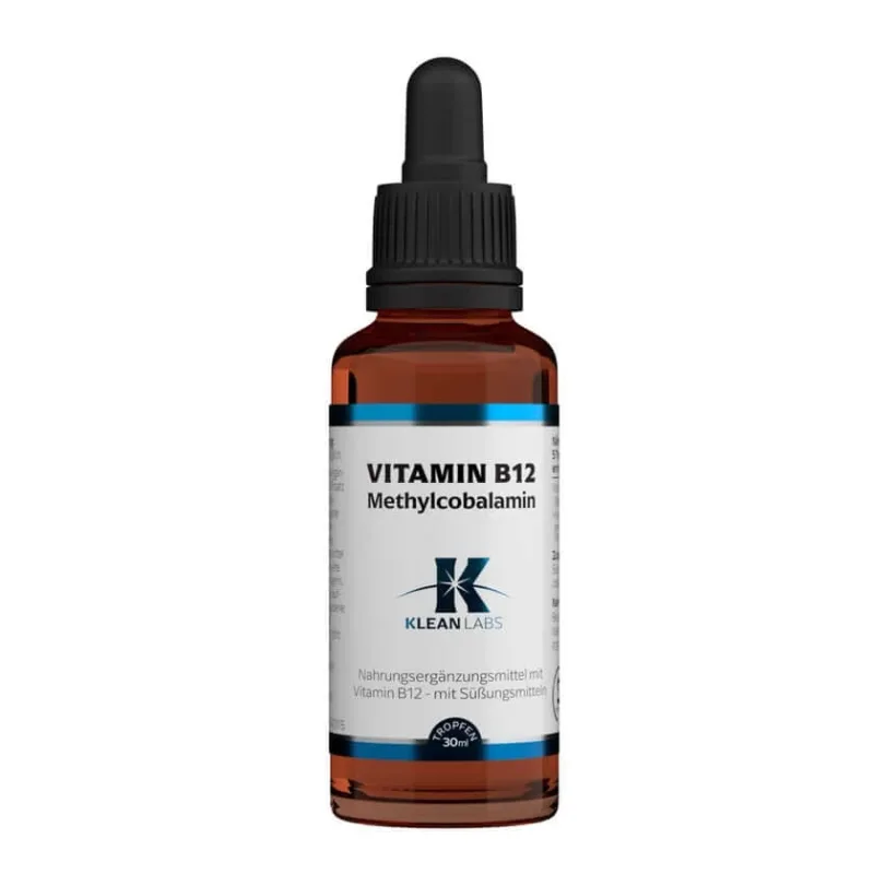 Klean Labs Vitamina B12 Metilcobalamină 30 ml — preț și oferte