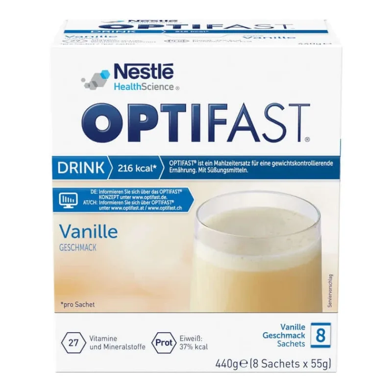 OPTIFAST Drink Vanilie 8X55 g NESTLE — preț și oferte