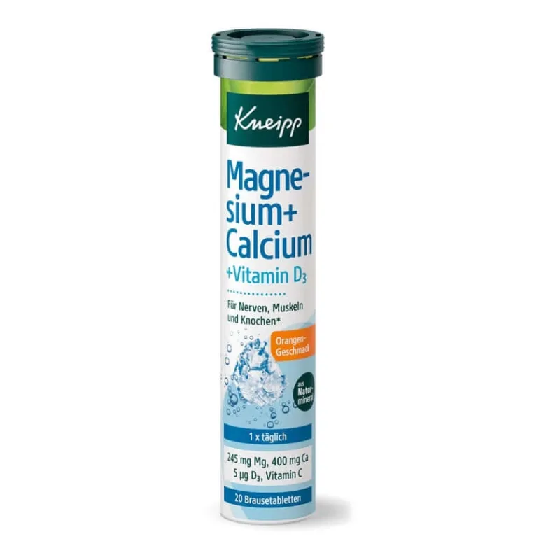 Kneipp Magneziu + Calciu + D3 20 St — preț și oferte