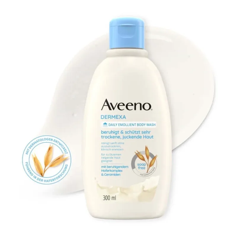 Aveeno Dermexa Cremă de duș emolientă 300 ml — preț și oferte