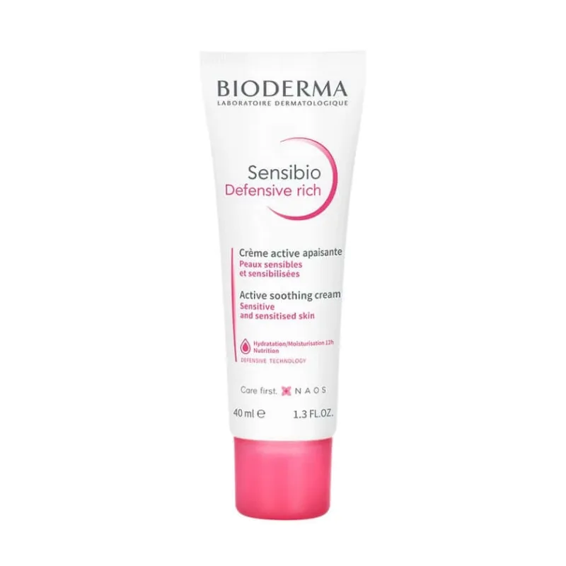 BIODERMA Sensibio Cremă defensivă bogată și calmantă 40 ml — preț și oferte