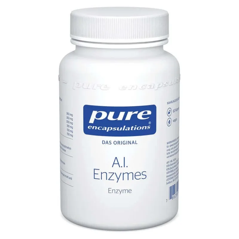 Încapsulări pure A.I. Enzime 60 St — preț și oferte