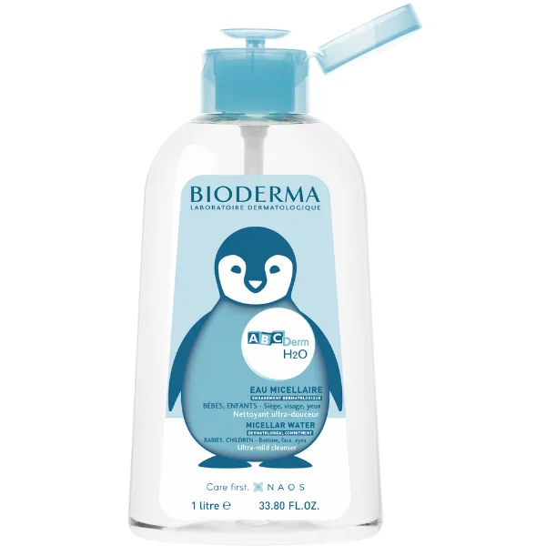 ABC DERM H2O LOTIUNE 1L POMPA INVERSA LAB.DERM.BIODERMA — preț și oferte