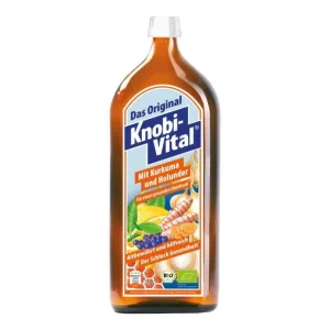 Vitalitate de usturoi cu turmeric și boabe de soc organic 960 ml