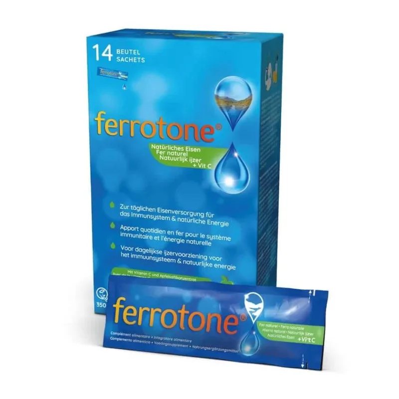 Ferrotone fier cu concentrat de mere și vitamina C 14X25 ml — preț și oferte