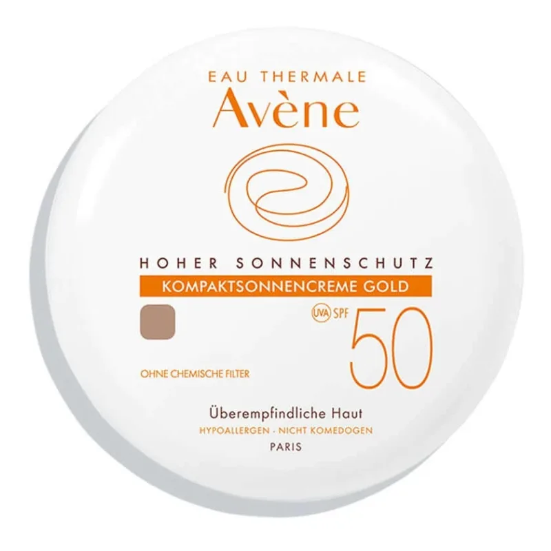 Avène Compact Sun Cream Gold SPF 50 10 g — preț și oferte