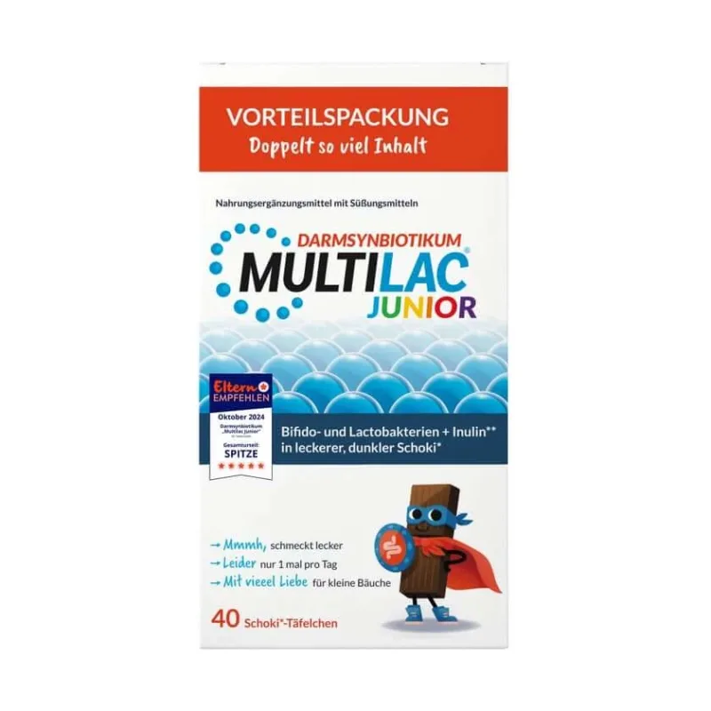 Multilac Intestinal Synbiotic Junior Tablete 40 Capsule — preț și oferte