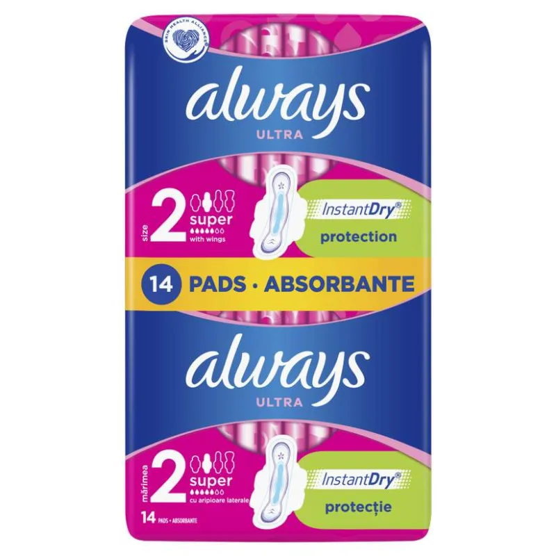 Absorbante Always Duo Pack Ultra Super Plus, P&G | 14 bucati — preț și oferte