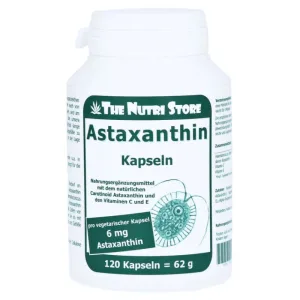 Astaxantină 6 mg capsule vegetariene 120 Capsule