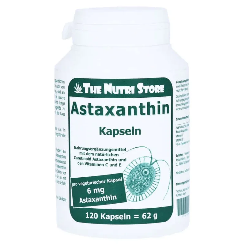 Astaxantină 6 mg capsule vegetariene 120 Capsule — preț și oferte
