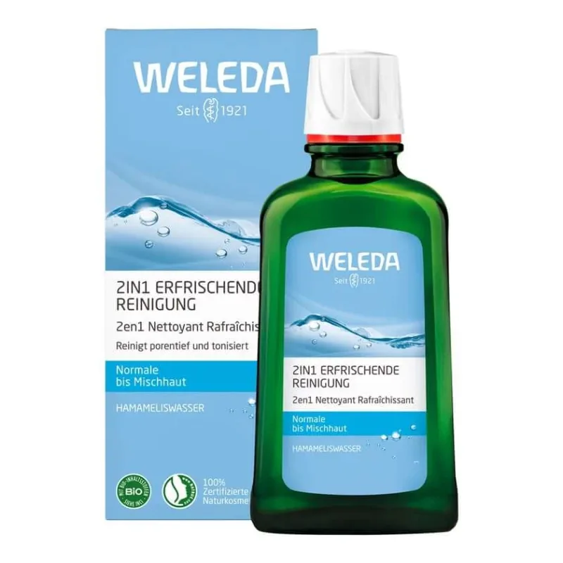 Weleda 2in1 Curățare răcoritoare 100 ml — preț și oferte