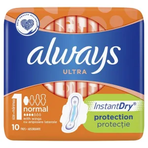 Absorbante Always Ultra Normal, P&G | 10 bucati