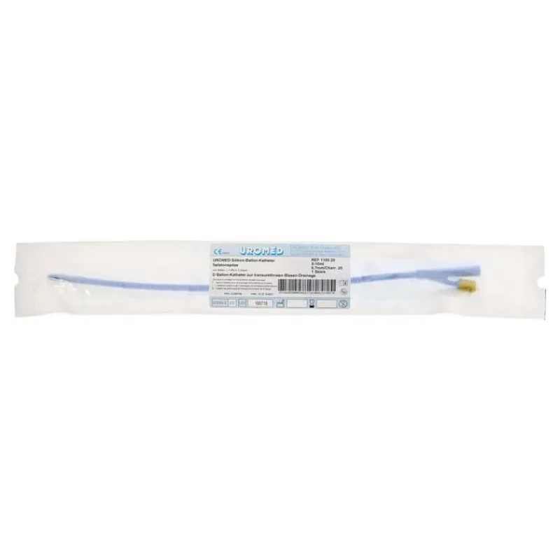 Cateter cu balon Uromed silicon Nelaton Ch 20 1 buc — preț și oferte