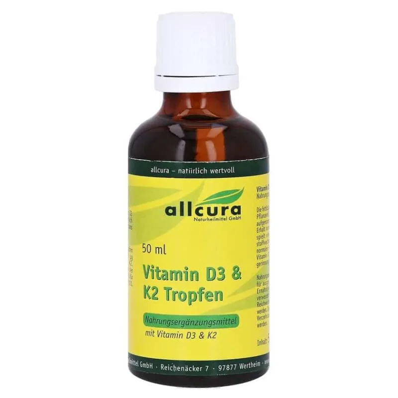 Vitamina D3 & K2 picături 50 ml — preț și oferte