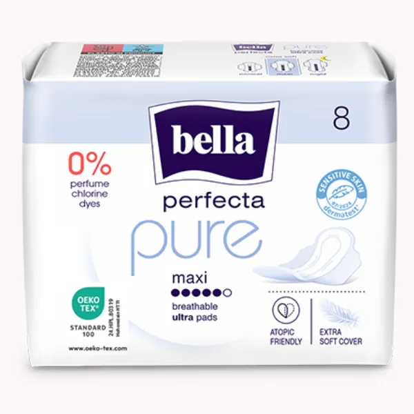 Absorbante Bella Perfecta Pure Maxi, Bella | 8 bucati TZMO SA — preț și oferte