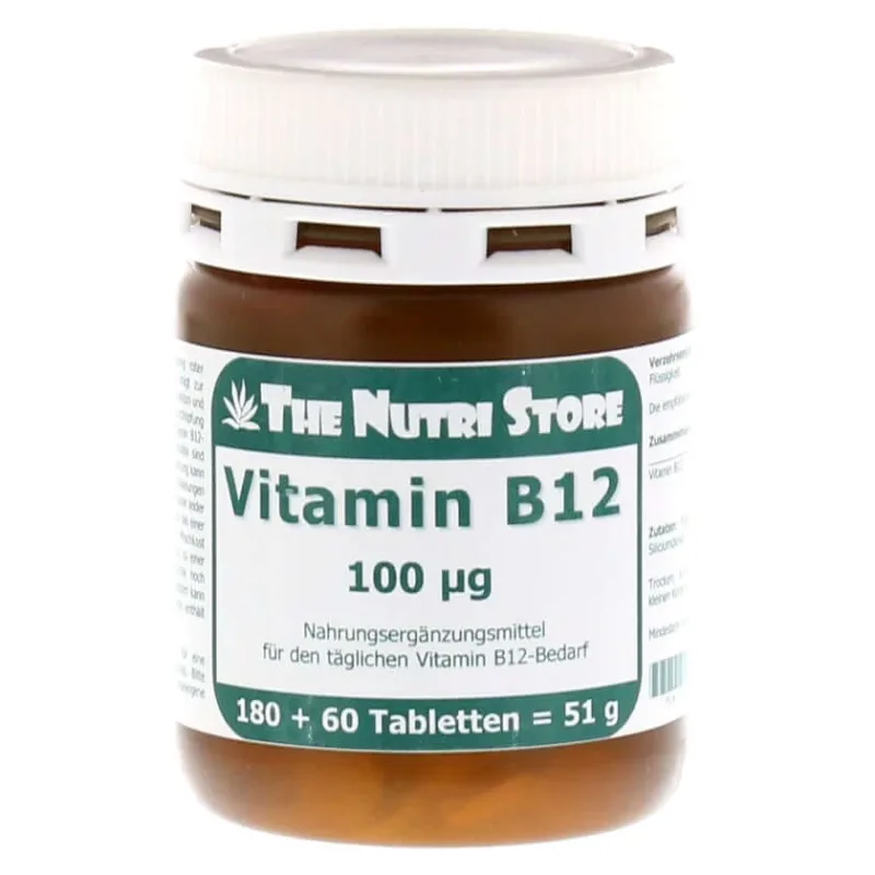 Vitamina B12 100 µg Tablete 180 Capsule — preț și oferte