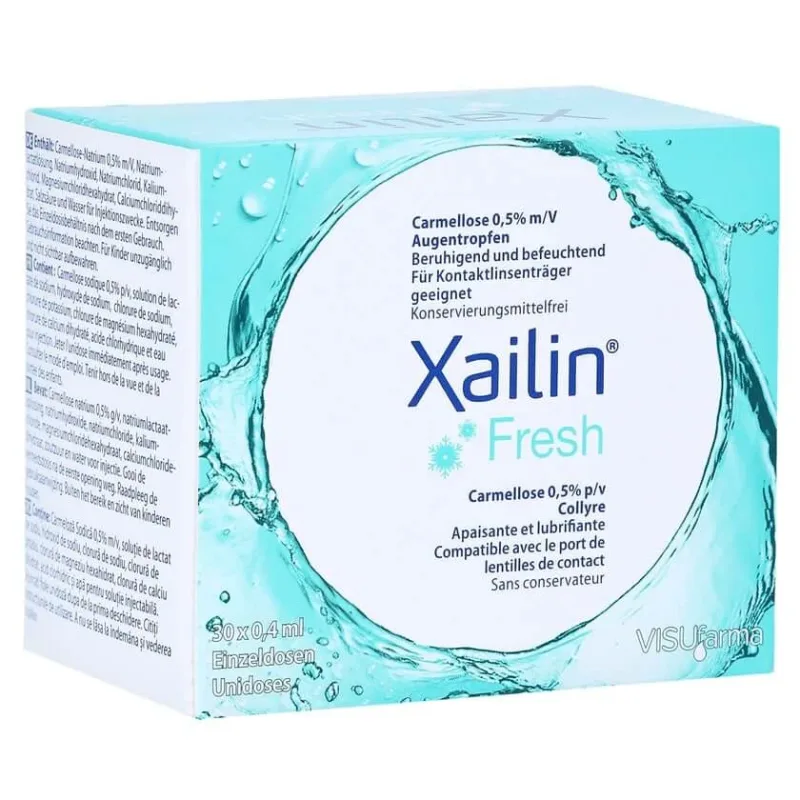 Xailin Picături proaspete pentru ochi 30X0,4 ml — preț și oferte