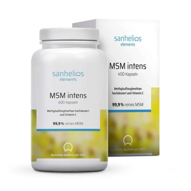 Sanhelios MSM Capsule intens 1600 mg 400 Capsule — preț și oferte