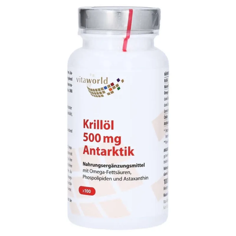 Krill Oil 500 mg Antarctic Capsule 100 Capsule — preț și oferte