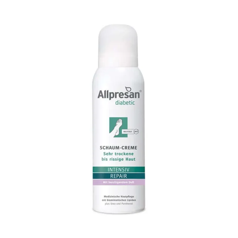 Allpresan diabetic INTENSIVE + REPAIR cremă spumă cu uree 125 ml — preț și oferte