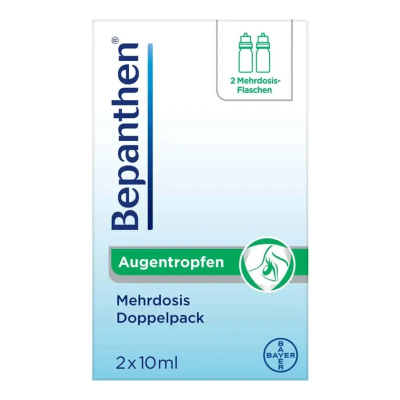 Bepanthen picături pentru ochi 2X10 ml — preț și oferte